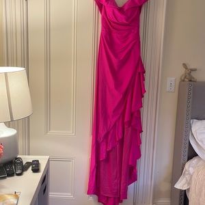 Ponopoly hot pink prom dress Size 4. Never worn. Gorgeous